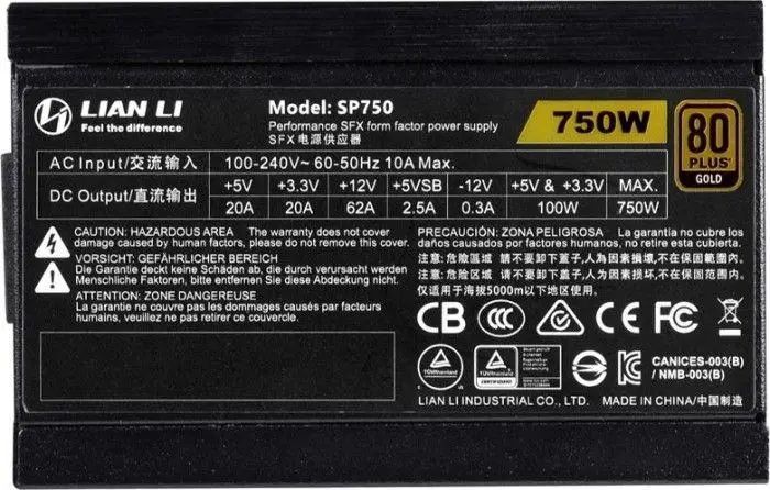 Блок питания Lian Li 750W (SP750) 001259 фото