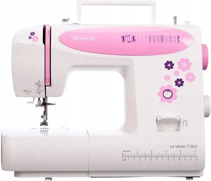 Швейна машинка електромеханічна Minerva La Vento 710LV Pink 612360 фото