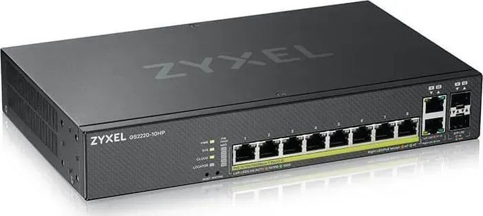 Комутатор керований ZyXEL GS2220-10HP-EU0101 593402 фото
