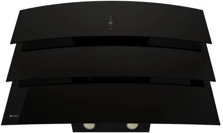 Витяжка похила Globalo VINTIO 90.2 BLACK 010524 фото