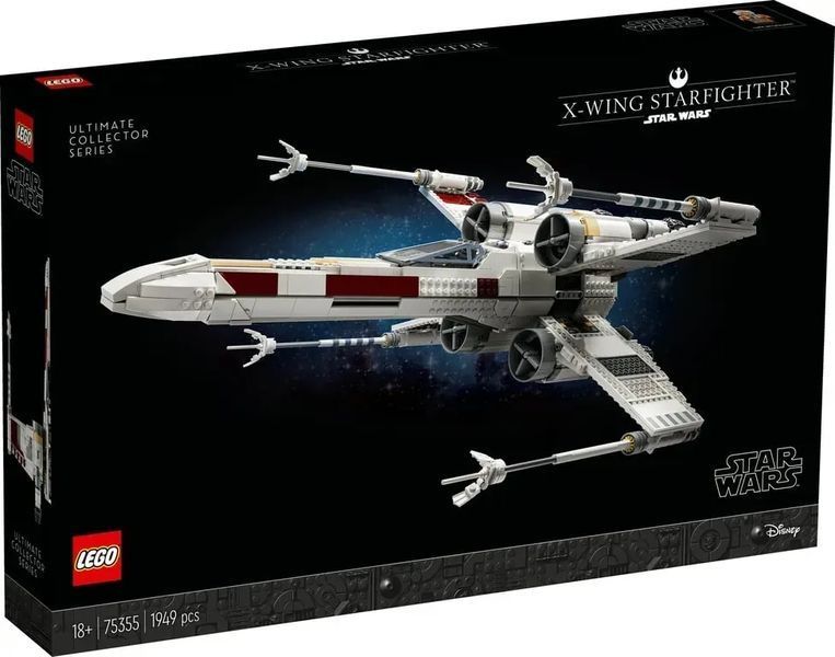 Блочный конструктор LEGO Star Wars Истребитель X-Wing (75355) 613491 фото