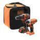 Набір інструментів Black+Decker BCK21S1S 530592ua фото 1