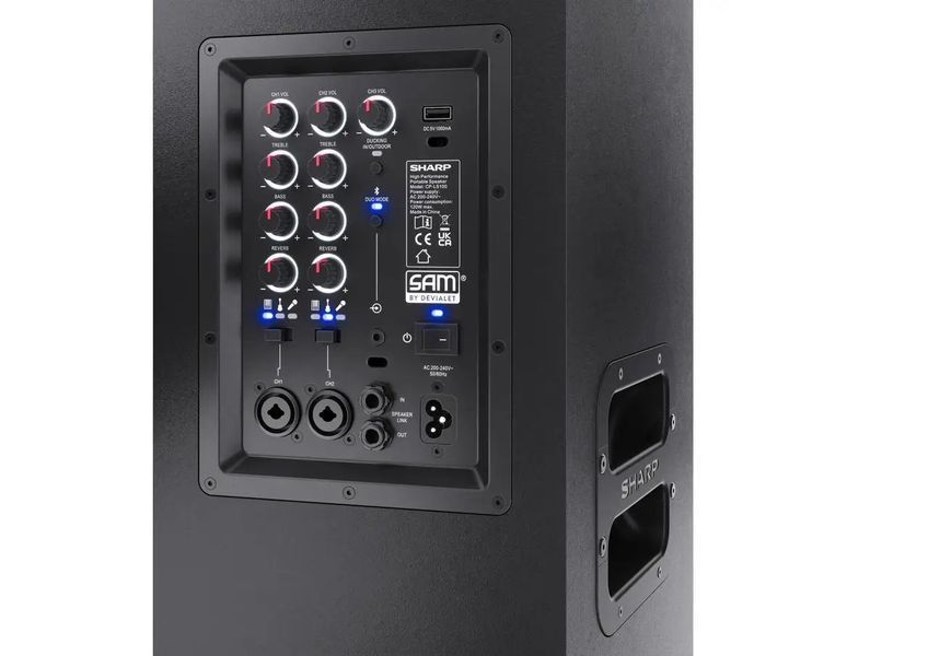 Мобільна акустична система Sharp SumoBox CP-LS100 024149 фото