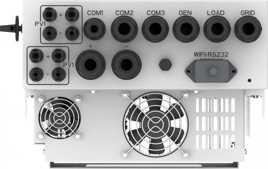 Гибридный солнечный инвертор (hybrid) Deye SUN-6K-SG05LP1-EU WiFi 010021 фото