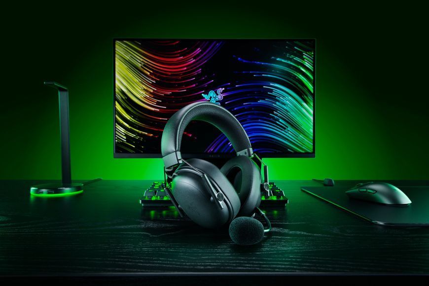 Наушники RAZER BlackShark V3 Беспроводные, Накладные, Объемный звук Черный 2088113 фото